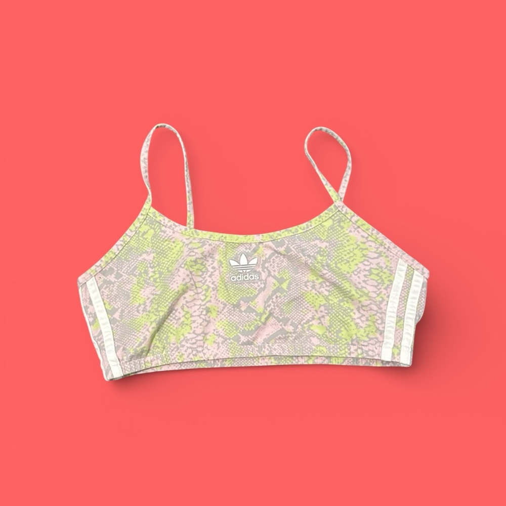 5/$25 Adidas Snake Pattern Bralette